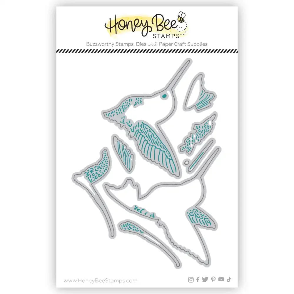 

Good Hummingbird Metal Cutting Data Slimline Essentials Scrapbooking Card Stencil Cut Die for DIY Handmade Card Crafts