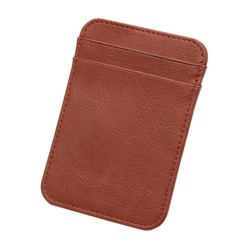 Vintage Men's Slim Leather Card Holder Wallet