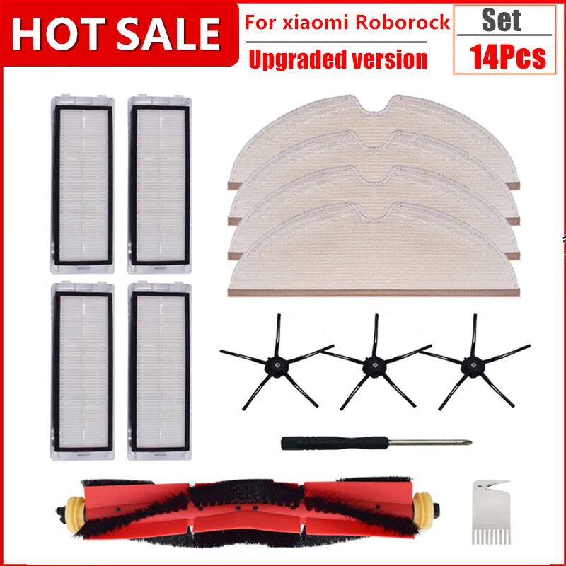 For Xiaomi Roborock S50 S51 S55 S6 S6 Pure Accessories Vacuum Cleaner