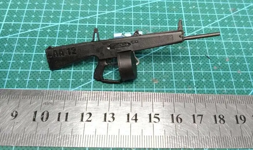 

Аксессуары для оружия в масштабе 1/12, параметры AA12 для Shf 6 дюймов, кукла-фигурка