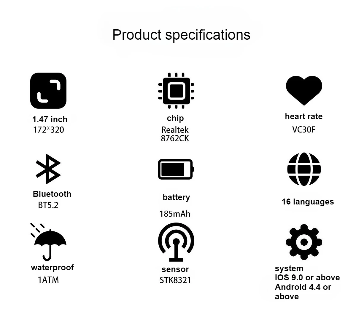 Smart Health Monitoring Bracelet description 6