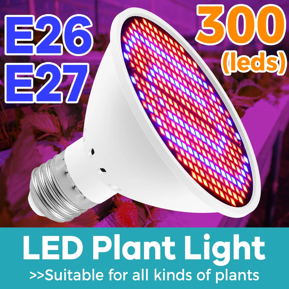 Full Spectrum LED Grow Light Bulb