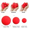 10pcs Red Sponge Ball Magic Sponge Ball Magic Props Comedy Trick Finger Sponge Play Ball Gift for Kid Halloween Party Masquerade 5