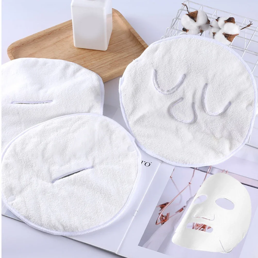 Facial Towel Hydrating Steam Face Mask Portable Face Dressing Towel Reusable Absorbent Moisturizing Hydrating for Beauty Salon