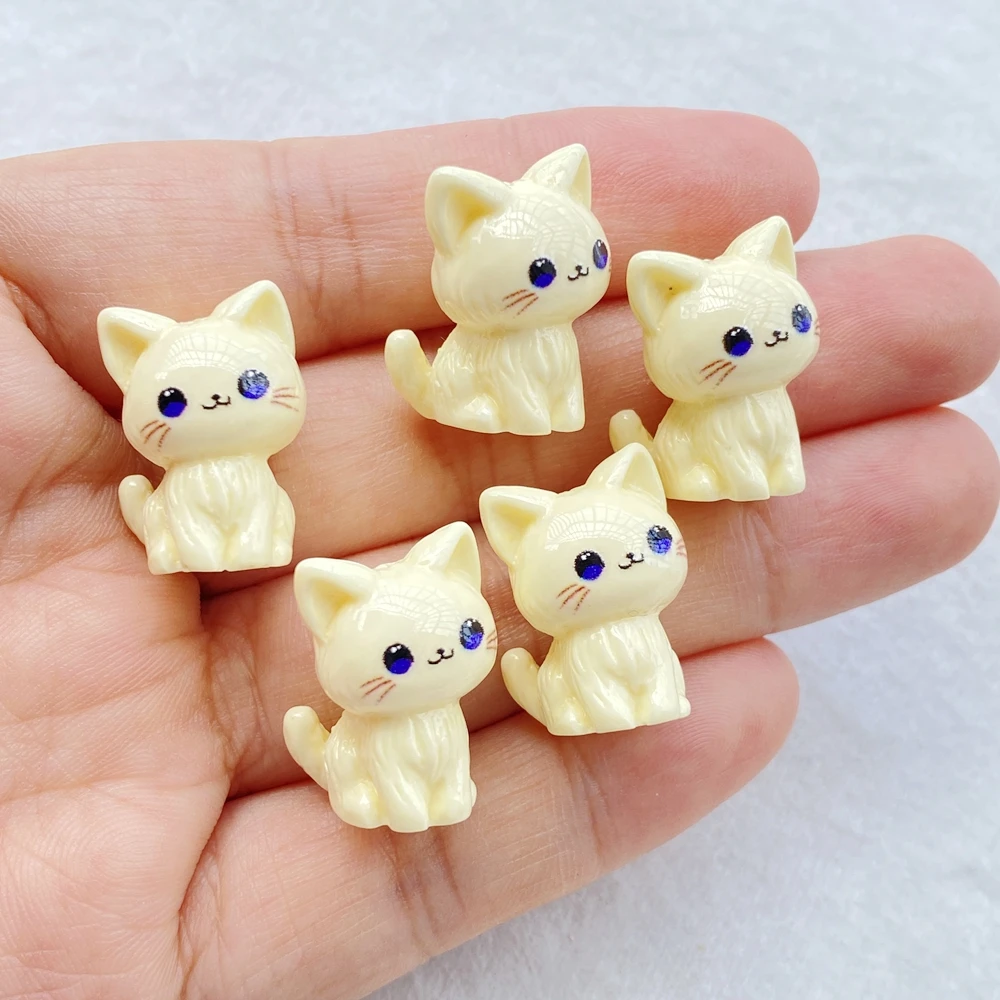 Figurines chat 3d en résine pour loisirs créatifs et décoration_voghion.com