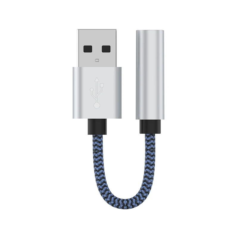 ตัวเลือกสินค้า อะแดปเตอร์เสียง USB 3.5 มม. คุณภาพสูง