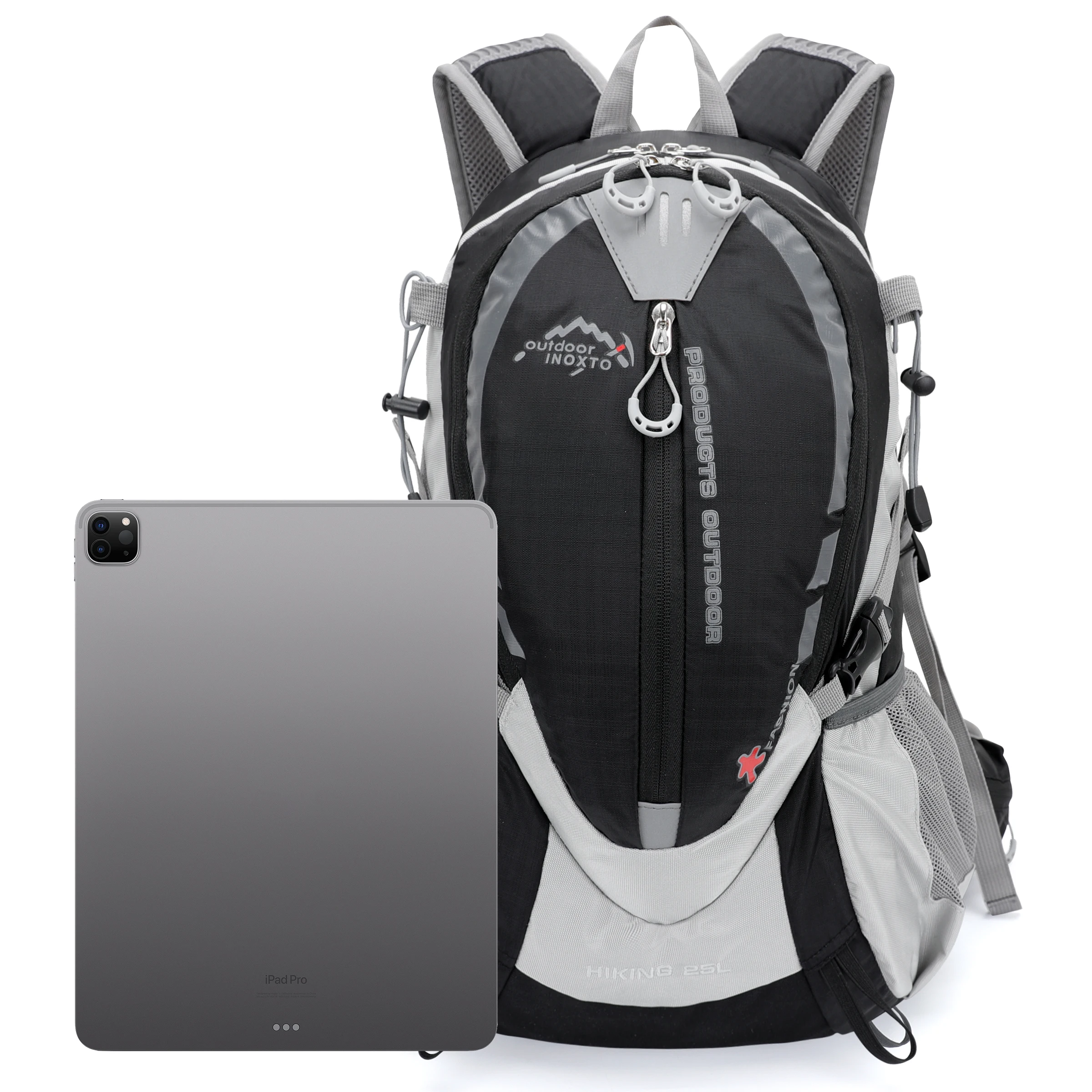 Hydration pack Outdoor backpack 25L Mountaineering Hydrating Backpack Cycling Backpack Trail Running Marathon Hiking 2L Water Bag