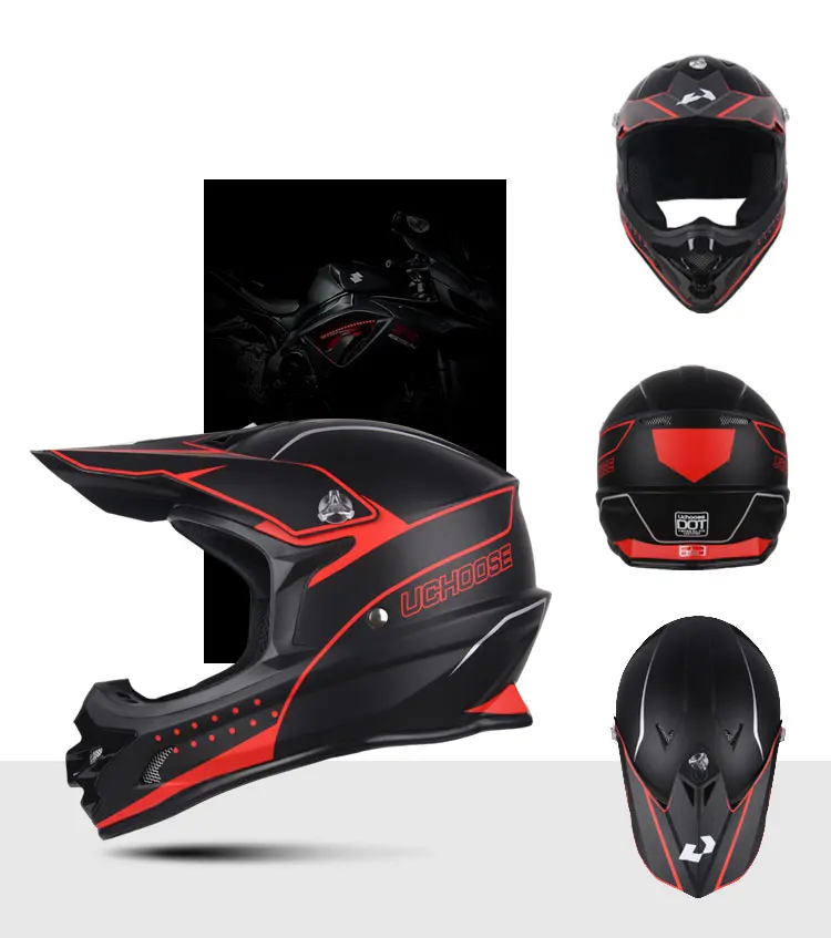 Rudos Biker Casco Send Goggles Gifts DOT Adult Female Men Unique