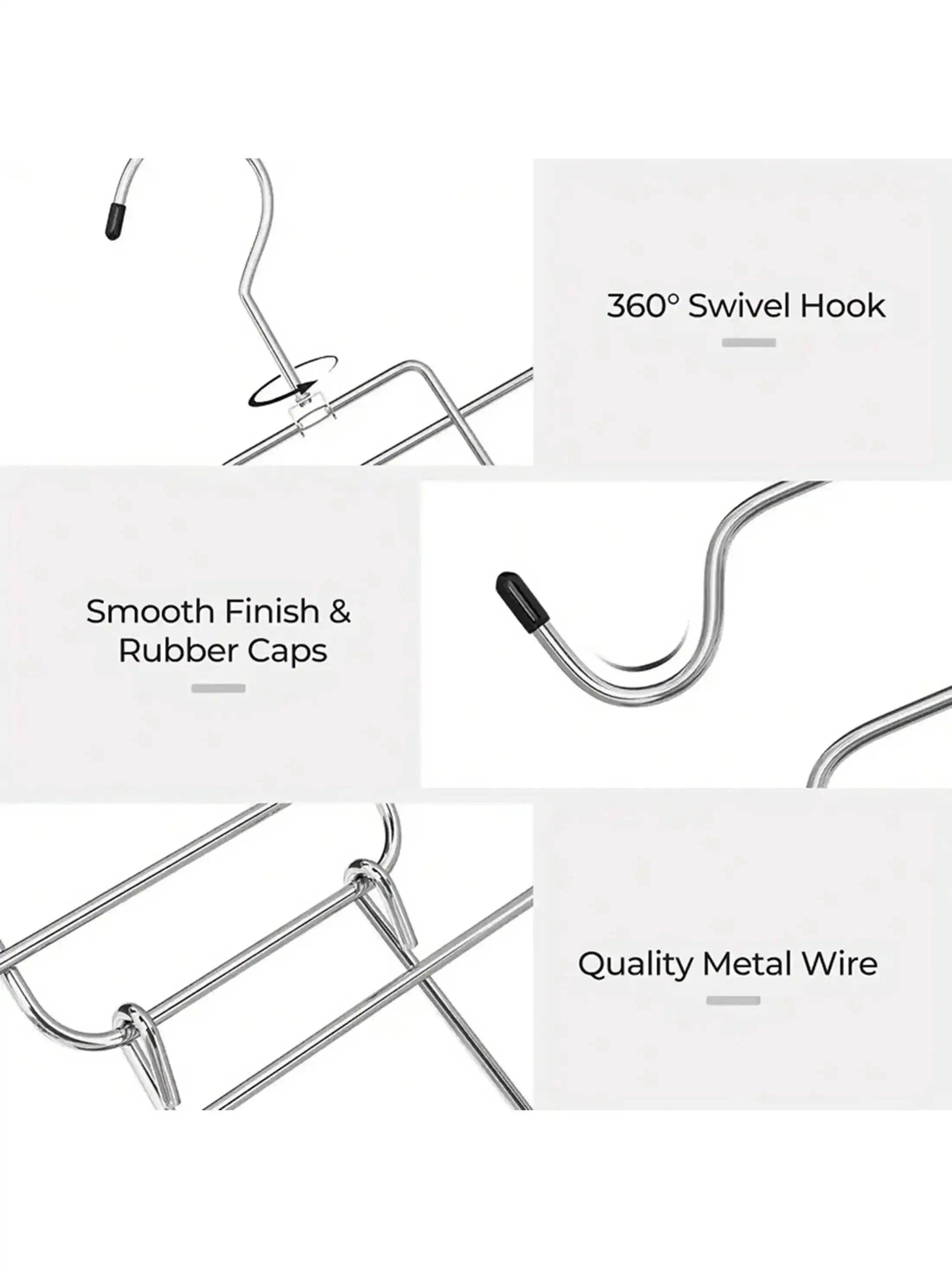 1pc-Clothes Hanger Multi-Layer Underwear Folding