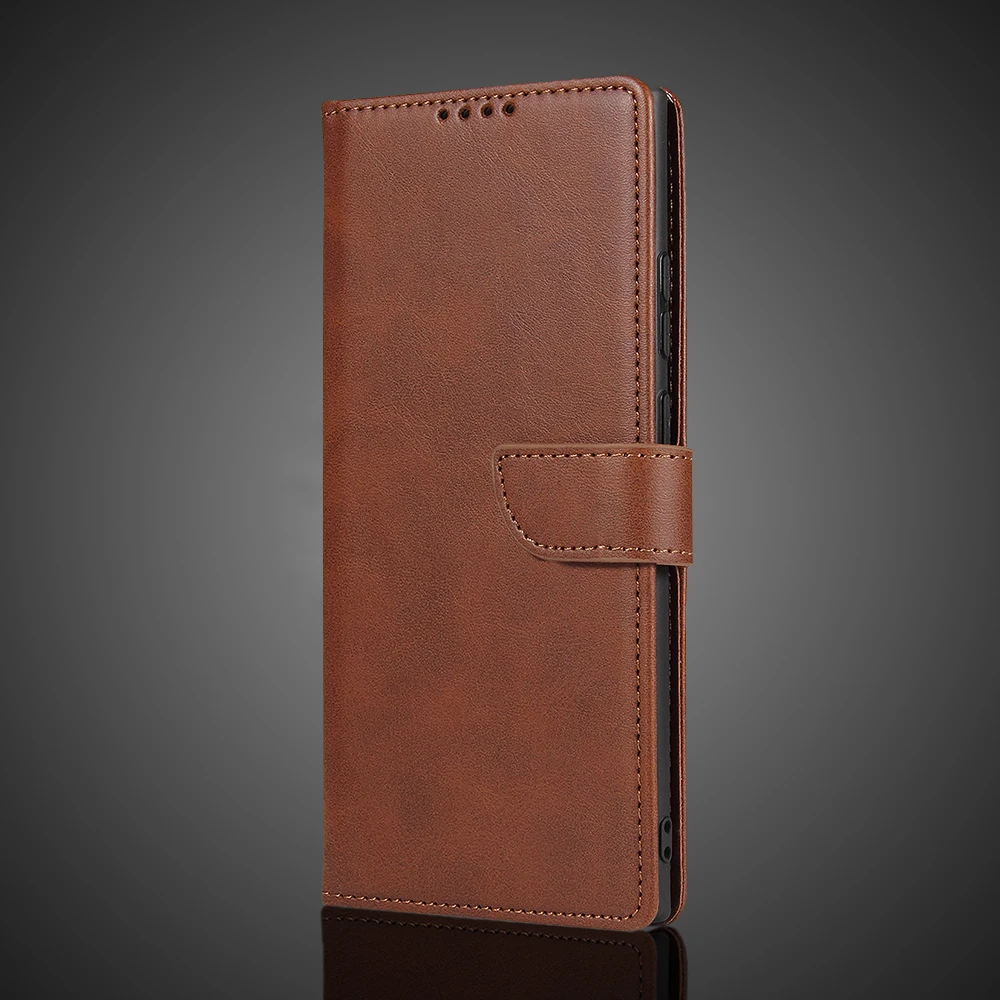Custodia GOKEN A Portafoglio Per Huawei Honor X7a – Pelle PU Con Slot Carte, Supporto E Chiusura Magnetica, Viola Chiaro
