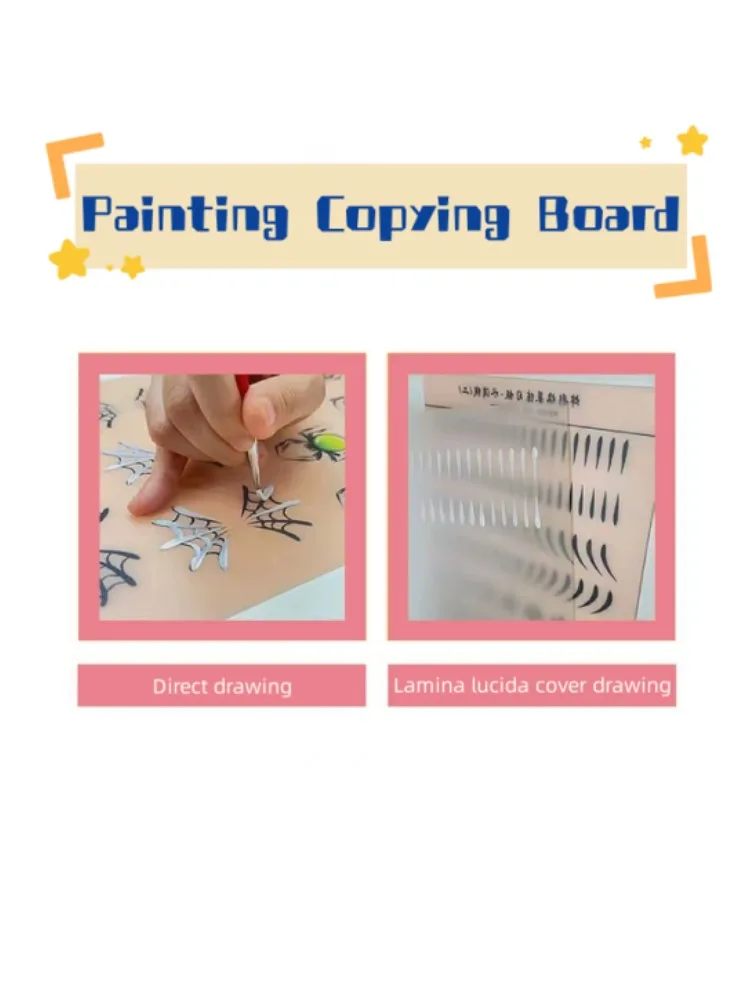 Description Picture 4 of itemHigh Quality Painting Practice Template Reusable 12pcs Body Art Face Painting Essential For Practicing Basic Painting Skiils