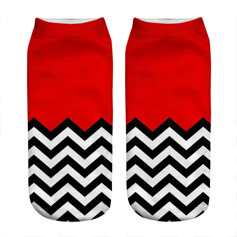 

Women's socks kawaii Funny Twin Peaks The Floor of Evil Socks Woman harajuku Happy Funny Novelty cute girl gift Socks for women