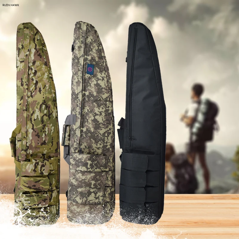 98 / 118cm Airsoft Shooting Air Gun Bag Tactical Gear Outdoor Hunting Rifle Protection Carry Case Nylon  Shoulder Backpack