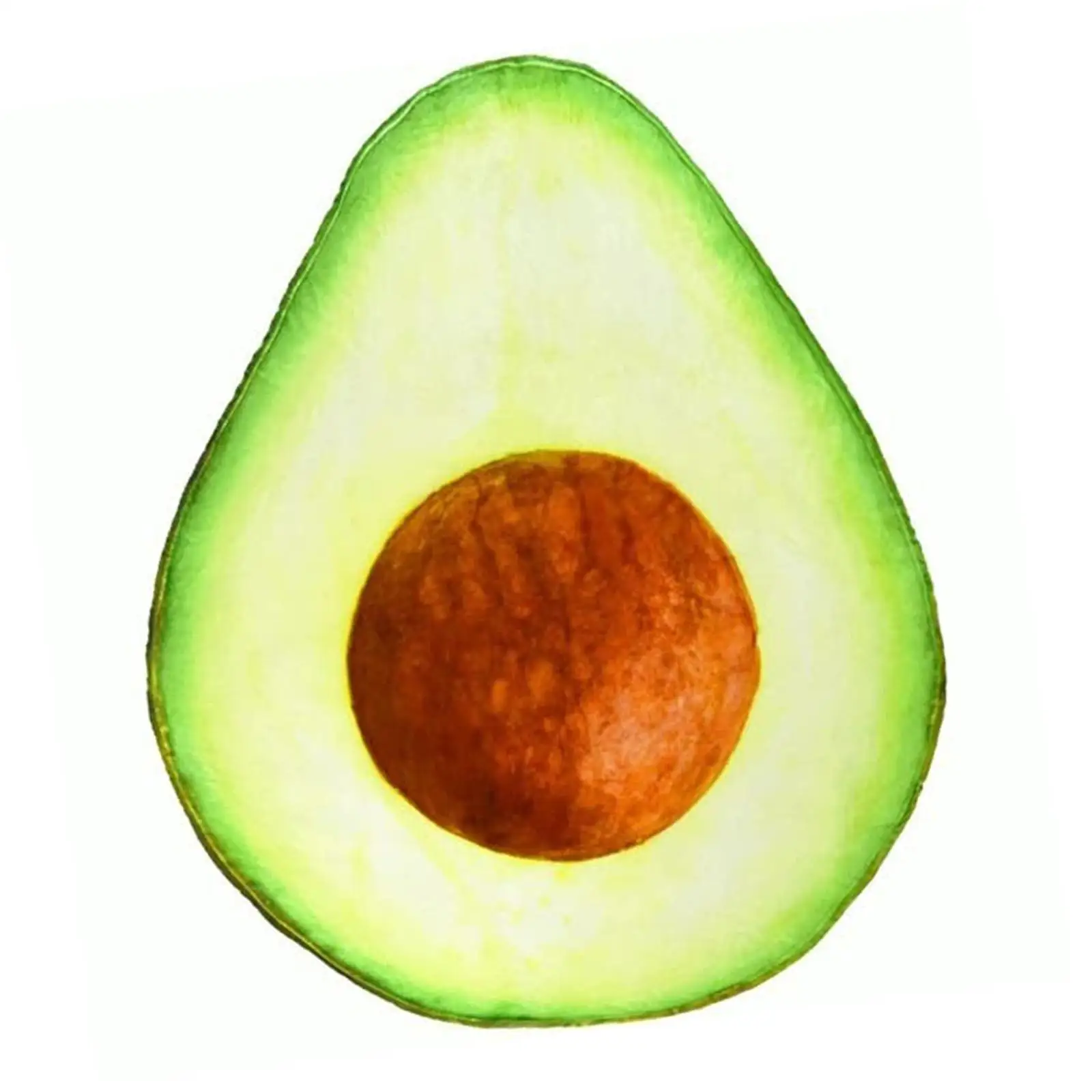 

Avocado Throw Blanket Decorative Novelty Soft Portable Air Conditioning Blanket for Farmhouse Dorm Apartment Home Living Room