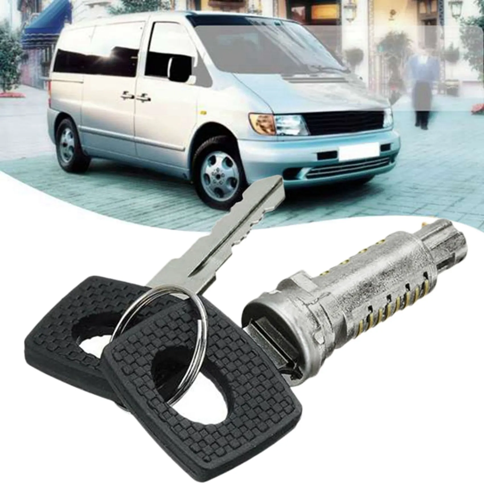 Door Lock Barrels 5 Pcs 2 Same Keys LT Mercedes Sprinter Vito W638 Any Door car lock intelligent door lock