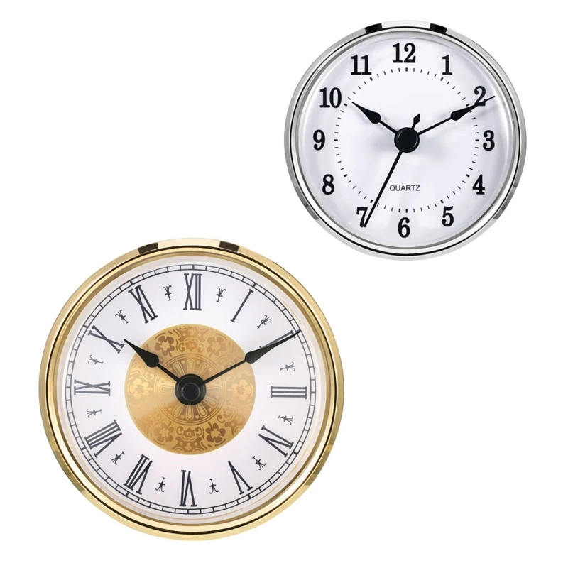 Clock Craft Insert Clocks Movement Diameter 80mm Number for Home DIY Crafts Multifunctional Installation 5