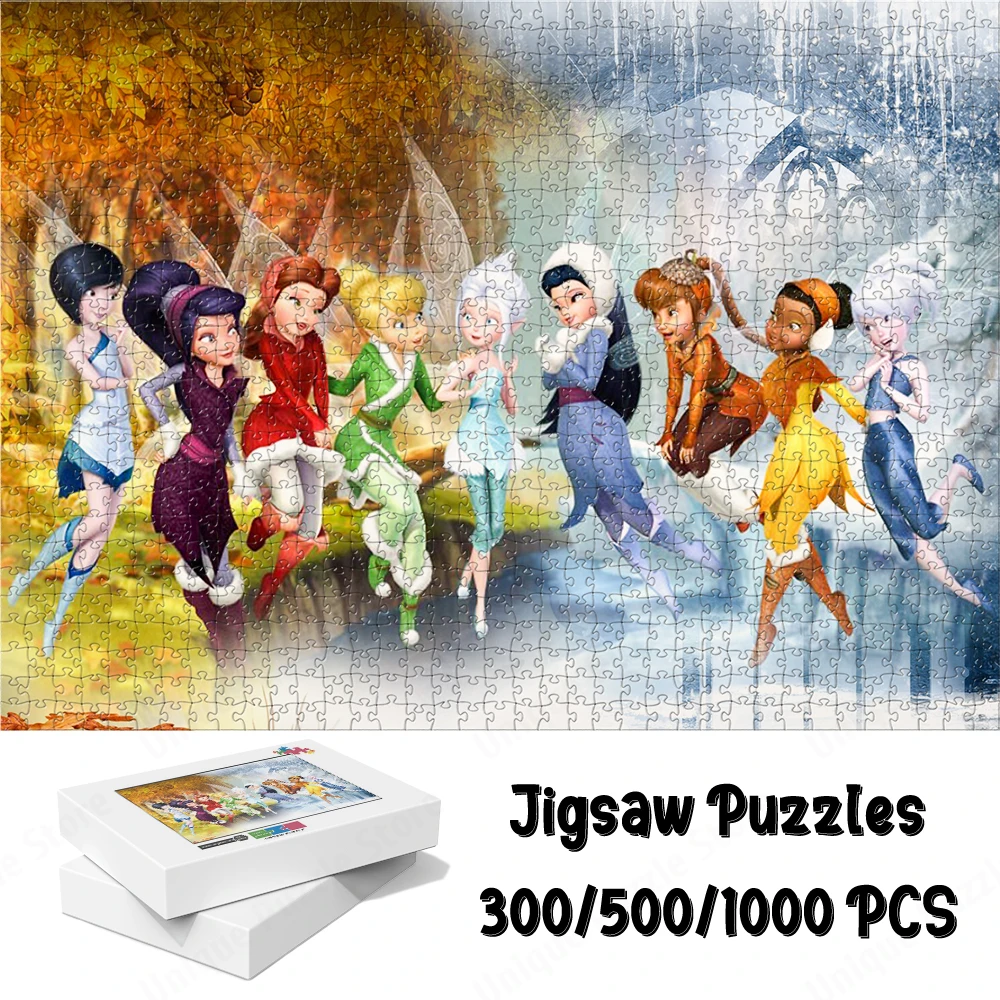 

Коллекция колокольчиков Disney, головоломки для взрослых, фантастические сказочные персонажи, настольные игры и головоломки, детские игрушки в подарок