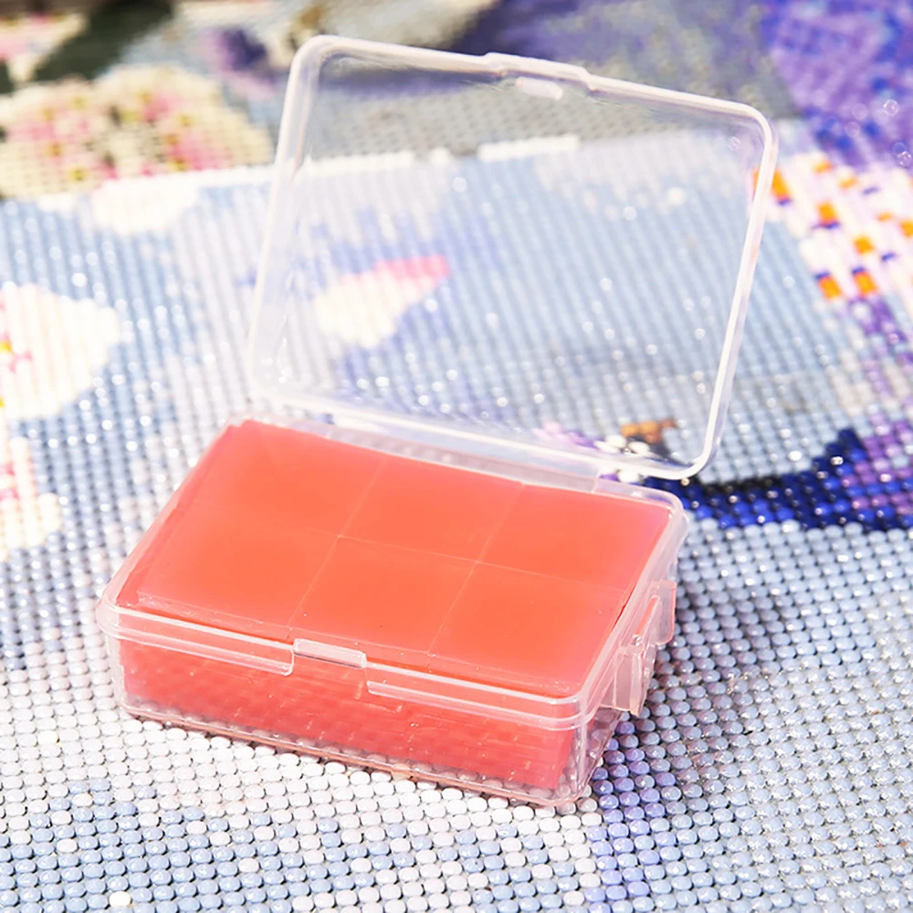 Diamond Painting Daub Colored Square Daub Special for Cross-stitch Dot Drill DIY Dot Drill Box diamond painting,diamond painting accessories,diamond painting accessory box