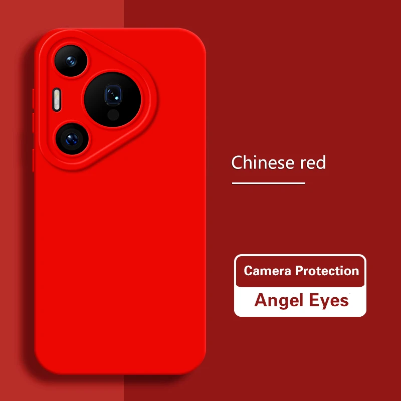 Sleek Soft Matte Silicone Case with Lens Protection – Square Design Back Cover