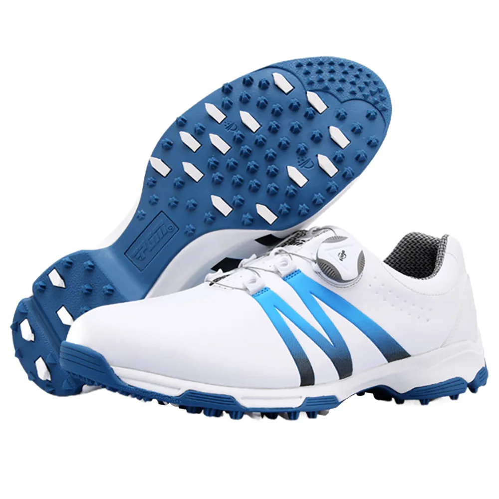 PGM golf shoes men's summer waterproof breathable non-slip auto-lacing XZ101