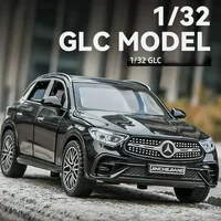 1:32 Mercedes-Benz GLC-400E SUV Alloy Car Model Diecasts Toy car Sound and Light Car Toys Collectibles For Kids Birthday Gifts 1