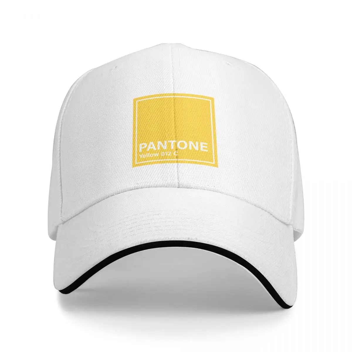 

pantone Yellow 012 C Cap Baseball Cap thermal visor hat man for the sun women winter hat Men's