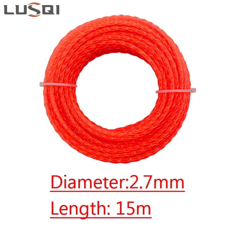 Premium Nylon Spiral Lawn Trimmer Line