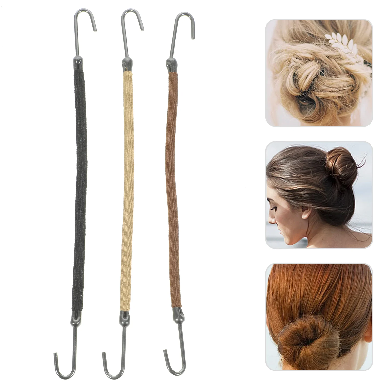 

Аксессуары для галстуков, 15 шт., эластичные держатели для хвоста