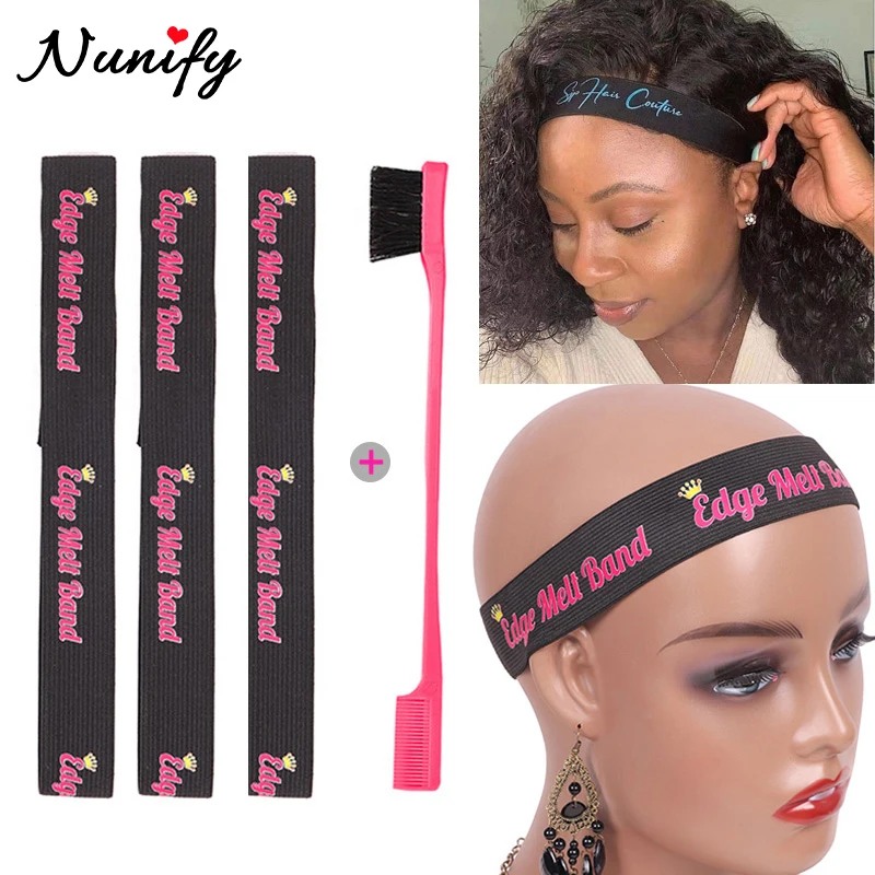 Elastic Headband With AdjustVelcro Wig Band For Fixed Lace Wigs Edge Grip  Band Wig Band Melt Band Headband Edge Slayer Band - AliExpress