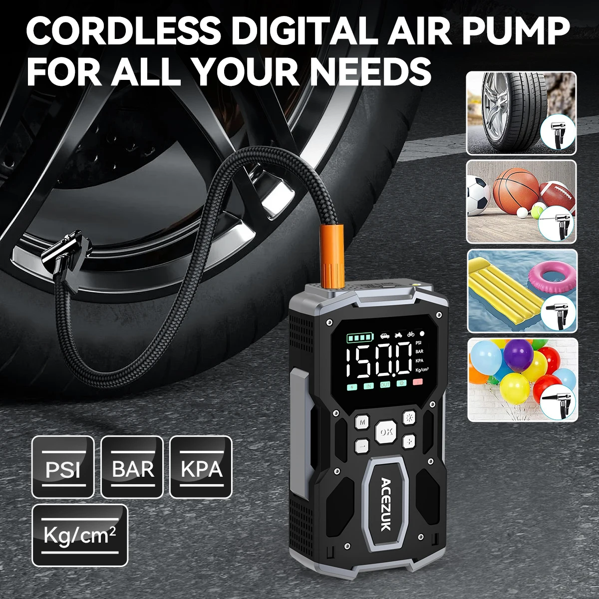 3000A/4000A/5000A Start Power Bank Jump Starter 6