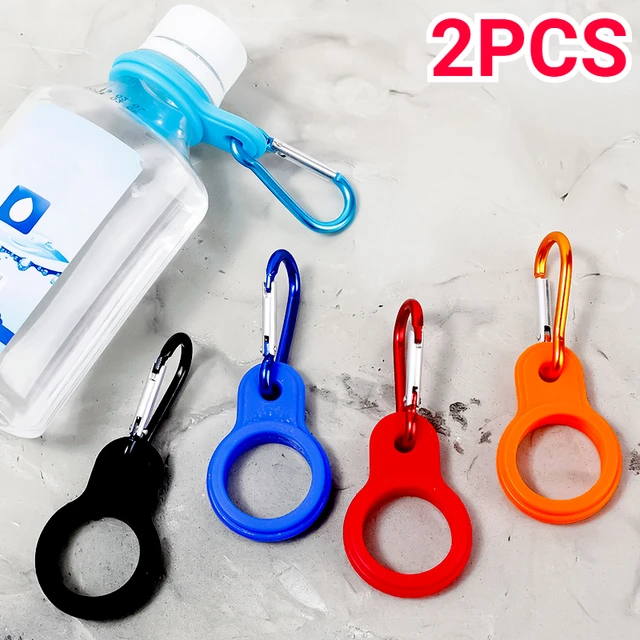 Silicone Ring Water Bottle Buckle Carabiner Clip Beverage Bottle Holder  Hook Travel Fishing Outdoor Camping Hiking Color Random - AliExpress