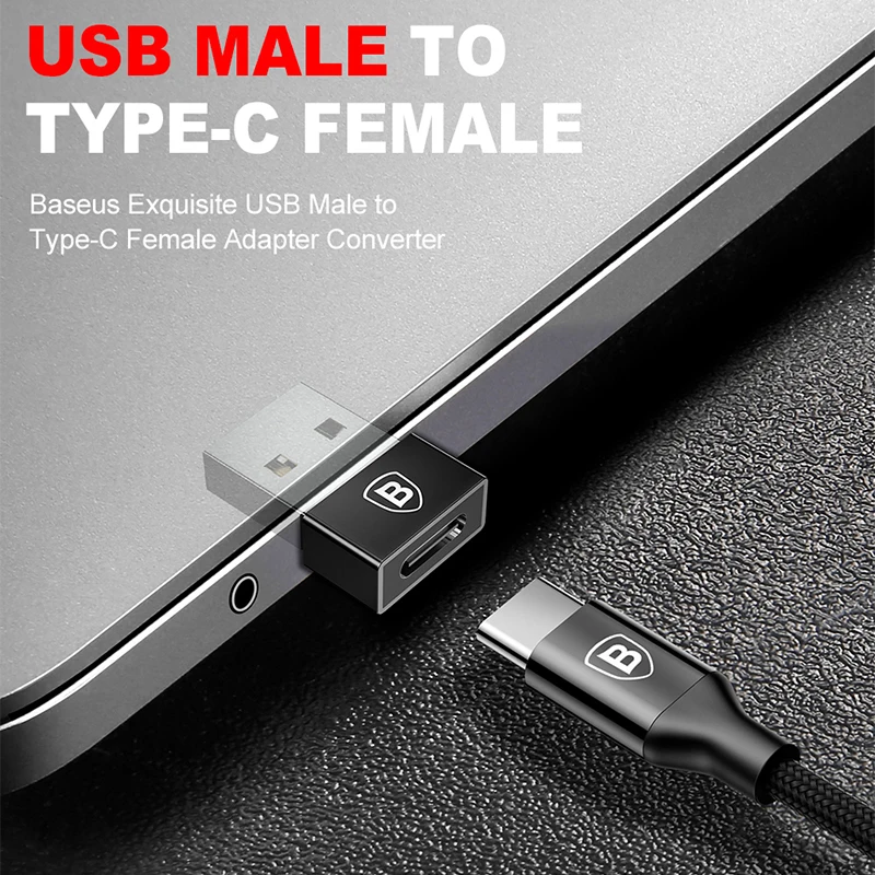 USB to Type C OTG Adapter For Macbook Samsung S10 Huawei