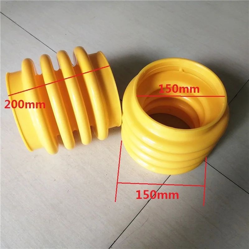 Durable Jumping Jack Boot 15cm For Japan KASHIYAMA Bellows Wacker Rammer Tamper Power Tool Polyurethane tamping