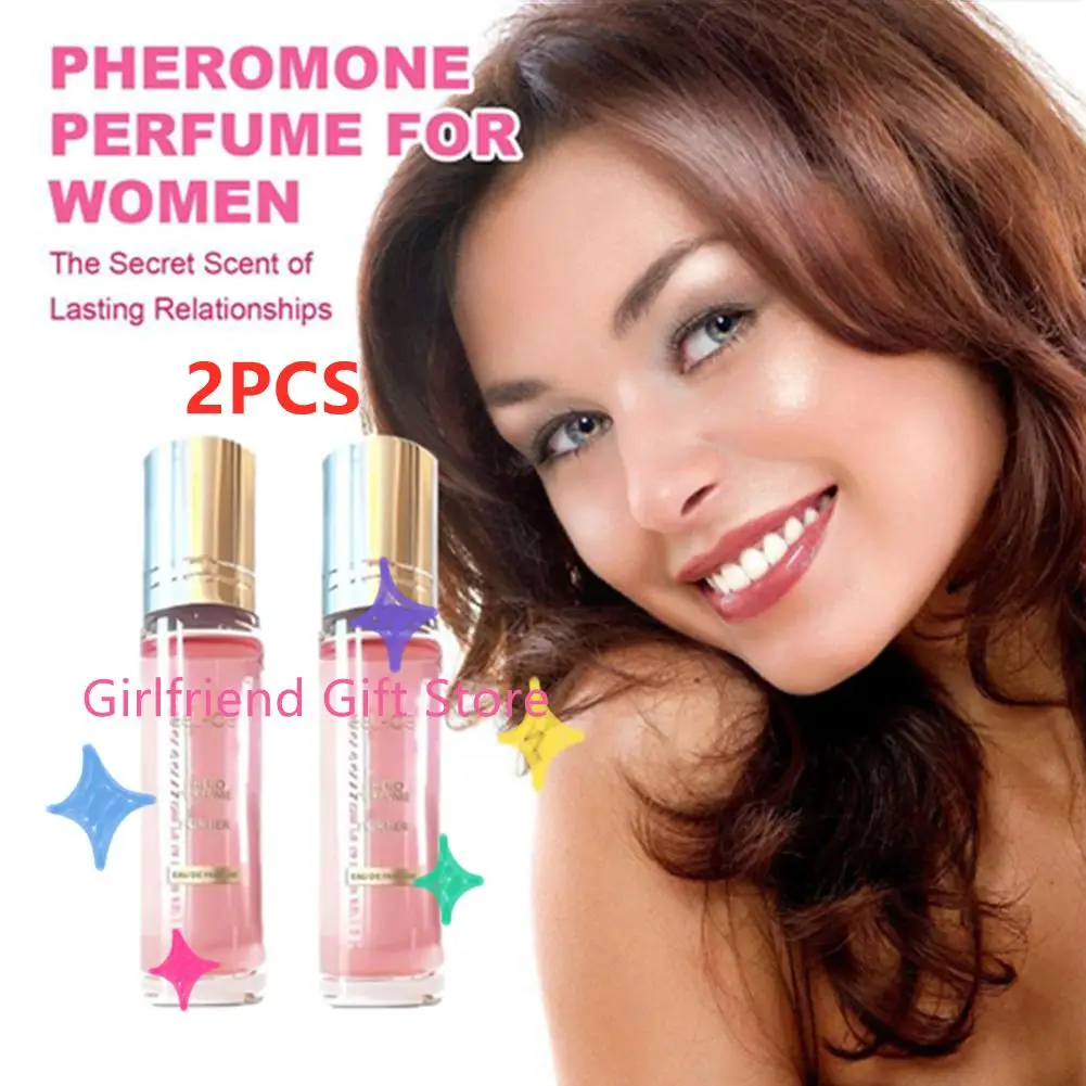 2pcs Flirting Pheromone Sexually Stimulating Fragrance Oil Fresh Light And Long-lasting Fragrance Sexy Product For Women