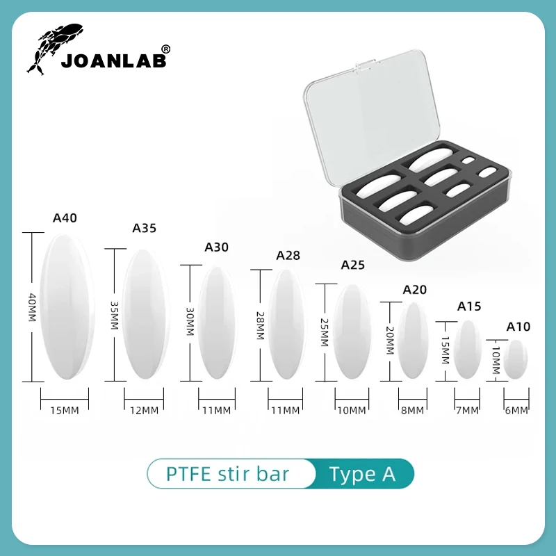 Magnetic Stirrer Bar PTFE Magnetic Stirrer Mixer Stir Bars 15mm 20mm 25mm 28mm 30mm 35mm 40mm 10 pcs magnetic stirring rod,magnetic stirrer