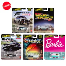 Original Mattel Hot Wheels Premium Car Pop Culture Forza Horizon Ford Barbie Kool Kombi Vehicle Toys for Boys Collection Gift