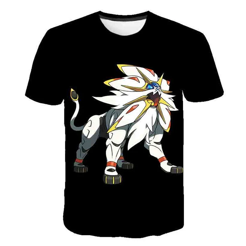 Kid's new summer pokemon T shirt Anime 3D print kid boys girls new style pokemon short sleeve tops fit 4-14 years old kids t shirt kid size