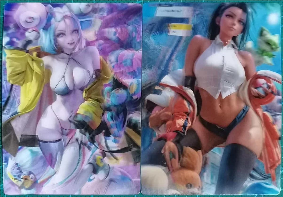 thumbnail image 1 of Anime Goddess Story DIY ACG Rem Ram Miku Card Boy Games Toys Collectible Cards Birthday Gift Board Game Rosa Touko Iono, 1 of 5