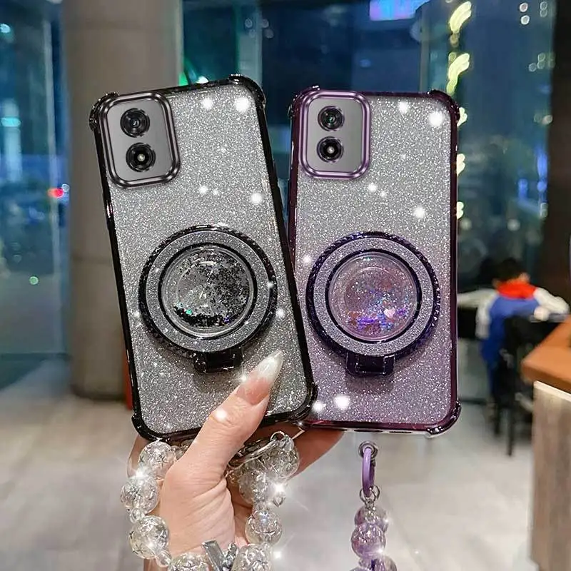 Versatile 3-Piece Phone Case Set with Lanyard & Circular Stand - Enhanced Comfort Design