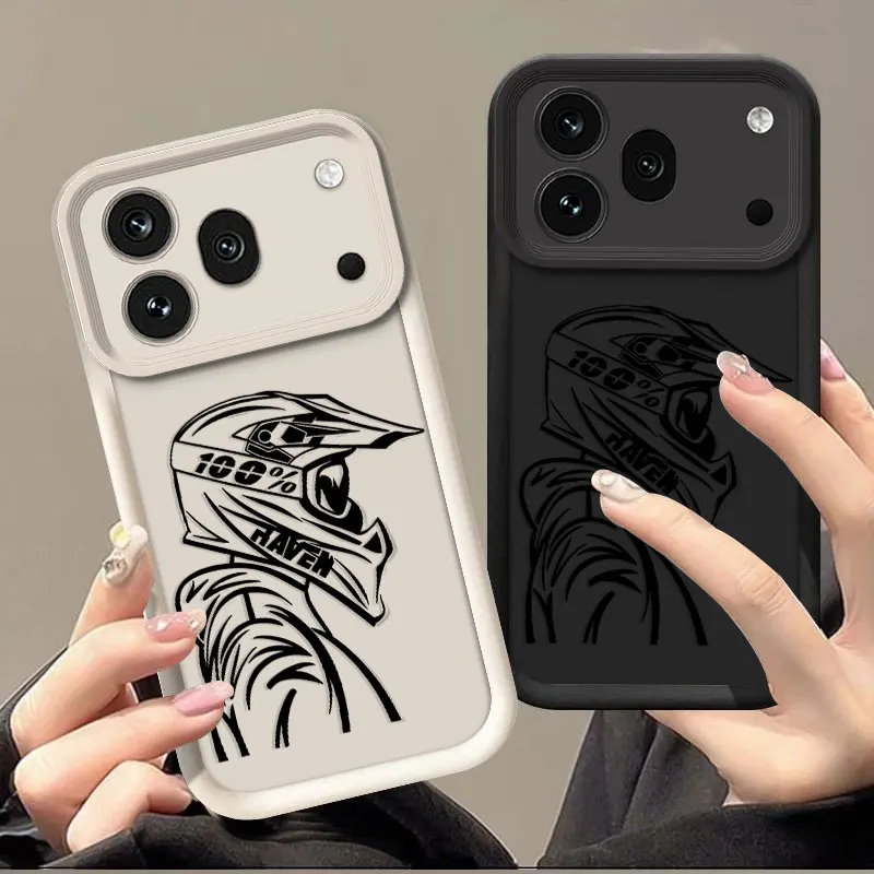 Flexible Silicone Shockproof Protective Case with Driver Print Pattern