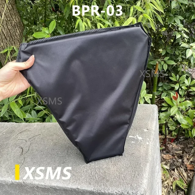 1Pcs BulletProof Plate 12"x12" NIJ Level IIIA 3A 0101.06 Soft Ballistic Lowerabdomen/buttocks Inguinal Panel 1