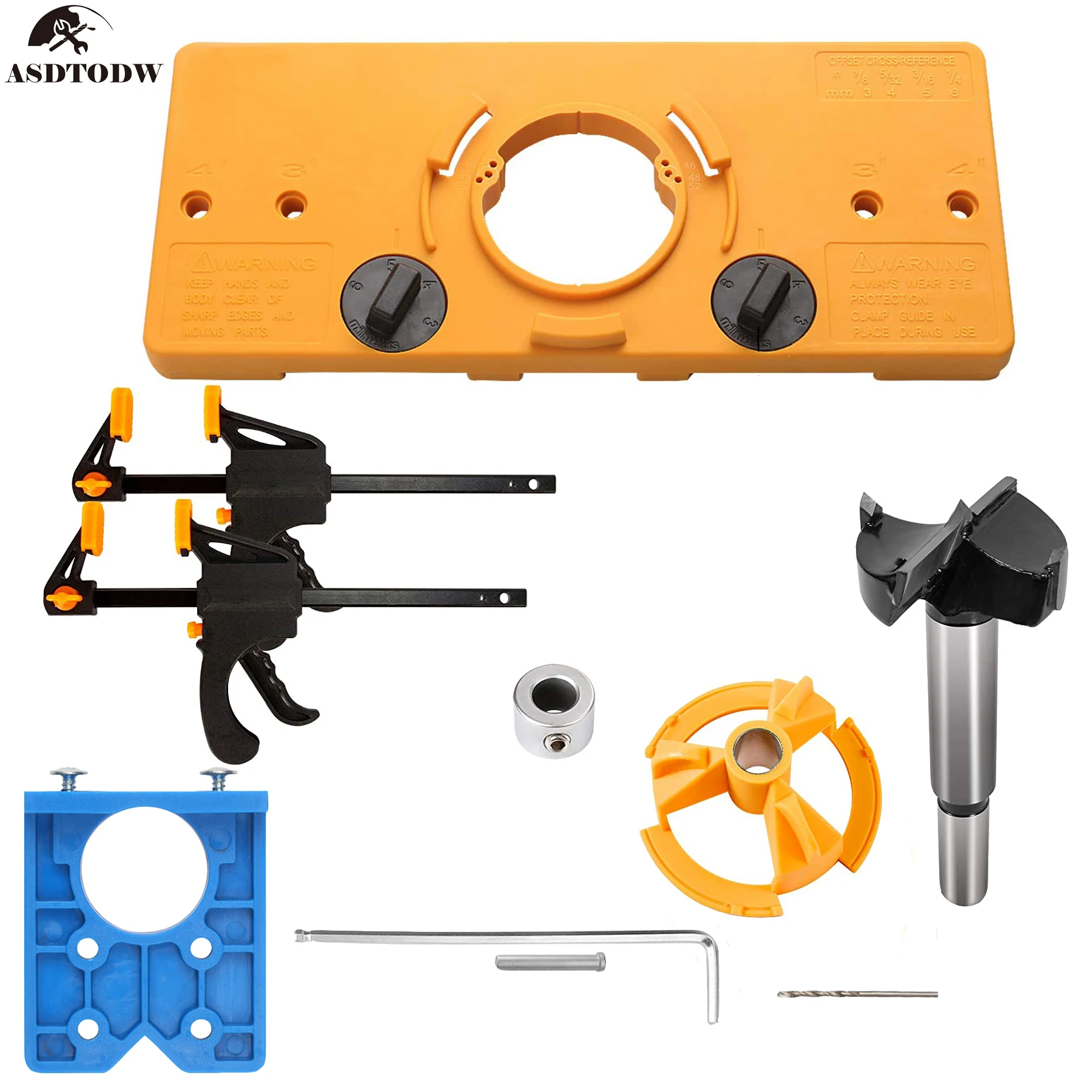 Kitchen Drill Guide Concealed Hinge Drill Jig Concealed