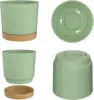 Plant POTS, lightweight large POTS for indoor plants and outdoor plants, large plastic POTS with drainage 4