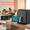 ir Fryer, 12-in-1 Dual Blaze for 360° Crispy Meals, No Shaking & Preheating to Fast Cooking with Bake, Roast, Broi 3