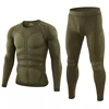 Seamless Tight Tactical Thermal Underwear Men Outdoor Sports Function Breathable Training Cycling Thermo Underwear Long Johns 3