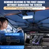 Car Sunshade Windshield Umbrella with 360°Rotation Bendable Handle Front Window Sun shade UV Protection Summer Car Accessories 3