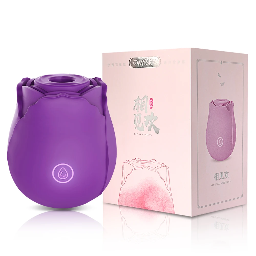 Sucking Vibrator for Women Vacuum Stimulator Oral Nipple Massage Clit Sucker Adults Female Sex Shop Rose Sex Toys for Women