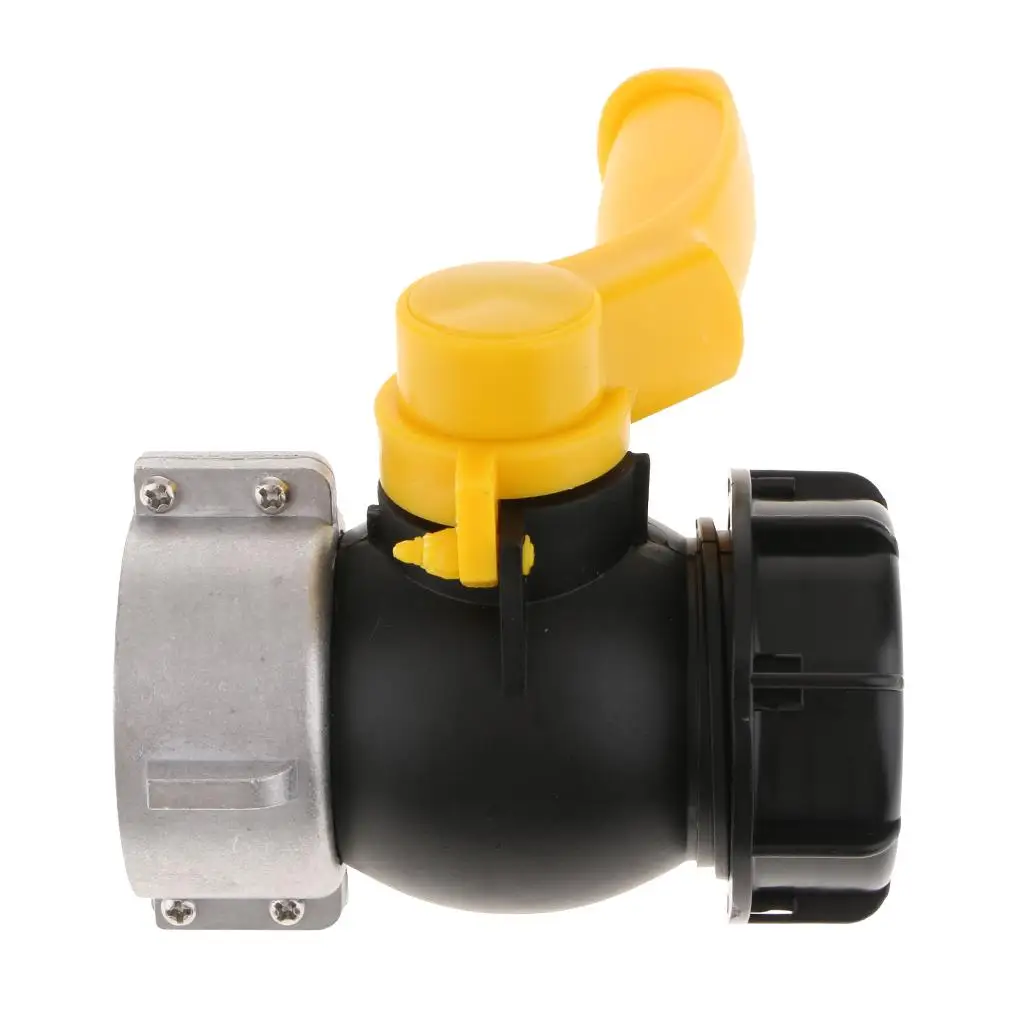 IBC Tote Adapter, Garden Hose Faucet Water Tank Hose Connector