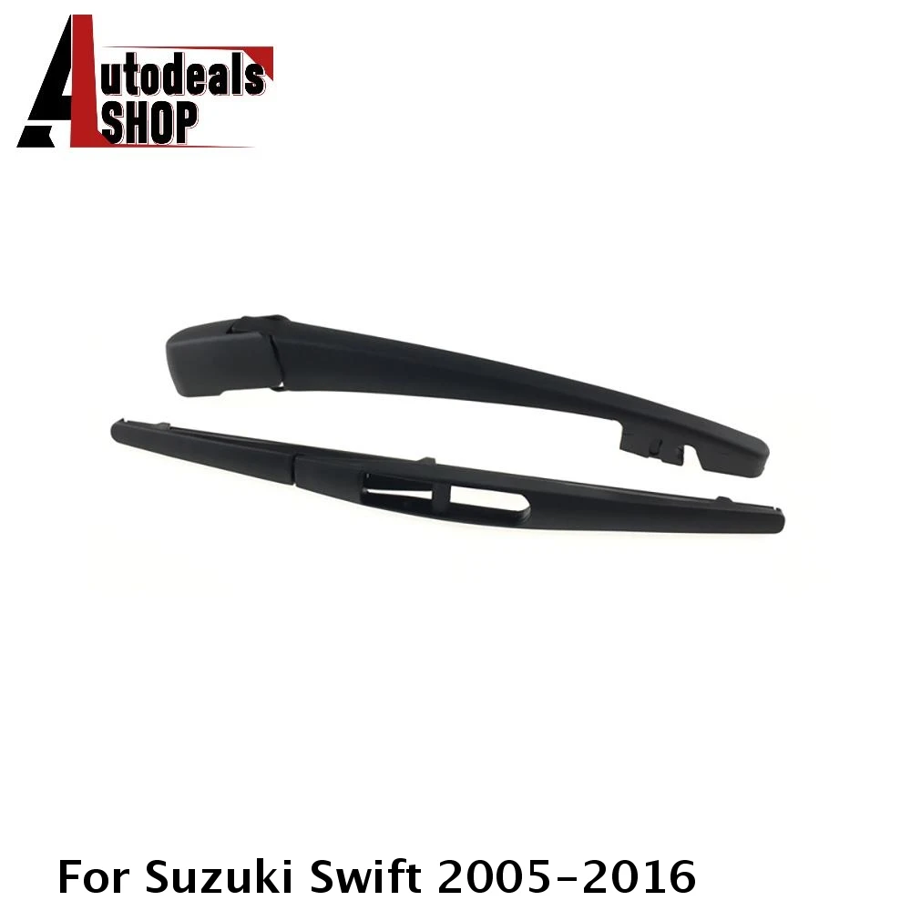 Car Rear Windshield Wiper Arm Blade Set for Suzuki Swift 2005 2006 2007 ...