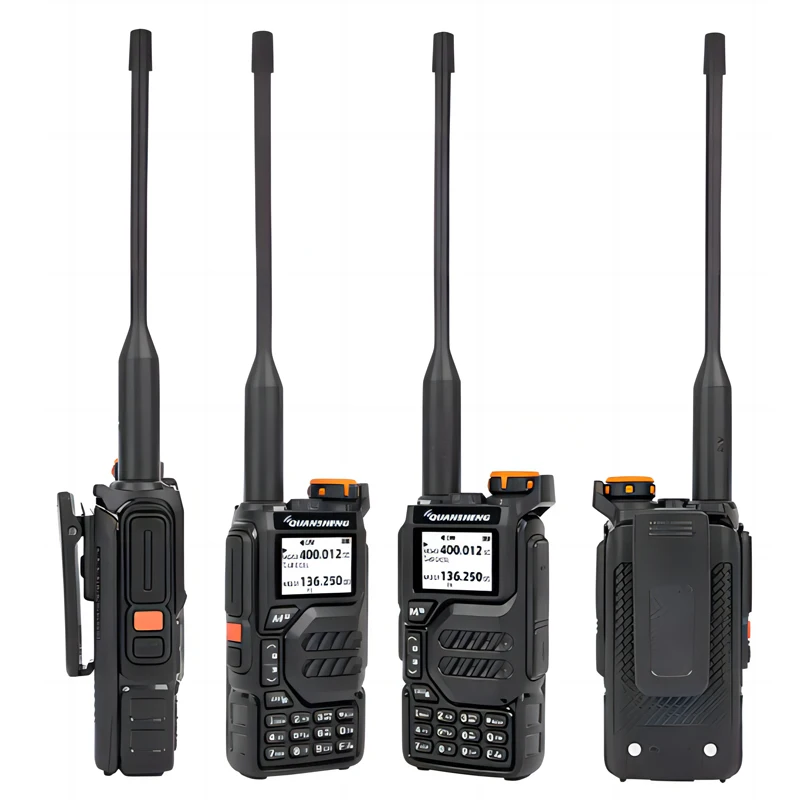 

Quansheng Walkie Talkie UHF VHF UV-K5 50-600MHz Air Band DTMF Scrambler Type C Charger Wireless Frequency Copy NOAA FM Radio